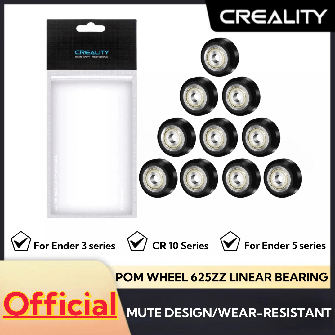 Creality Printer Ender 3 - เครื่องพิมพ์สามมิติ Creality ล้อ POM พลาสติก พร้อมลูกปืนเชิงเส้น