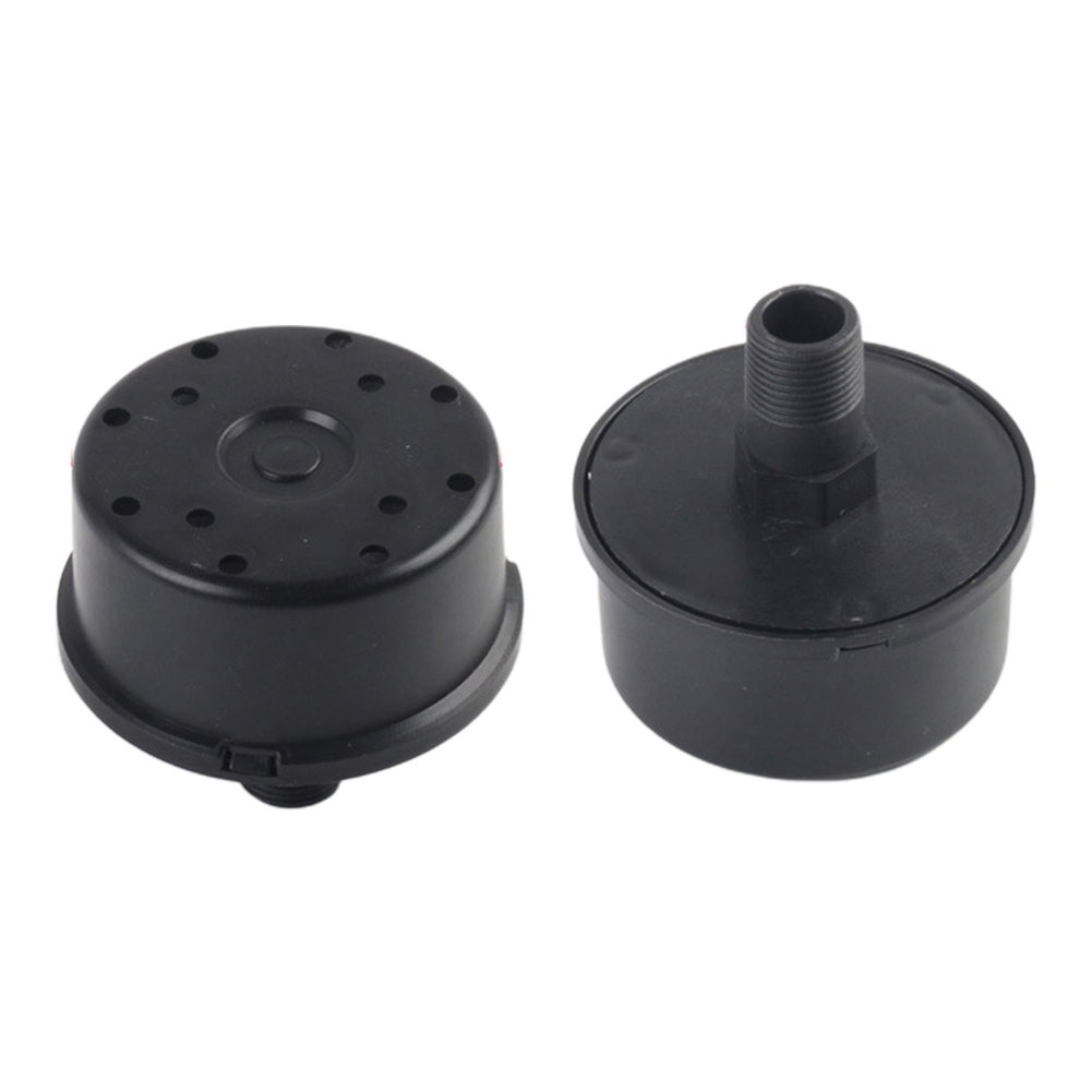 พลาสติกสีดําชายเกลียวไอเสีย Mu - Home Improvement Noise บทวิจารณ์และราคา