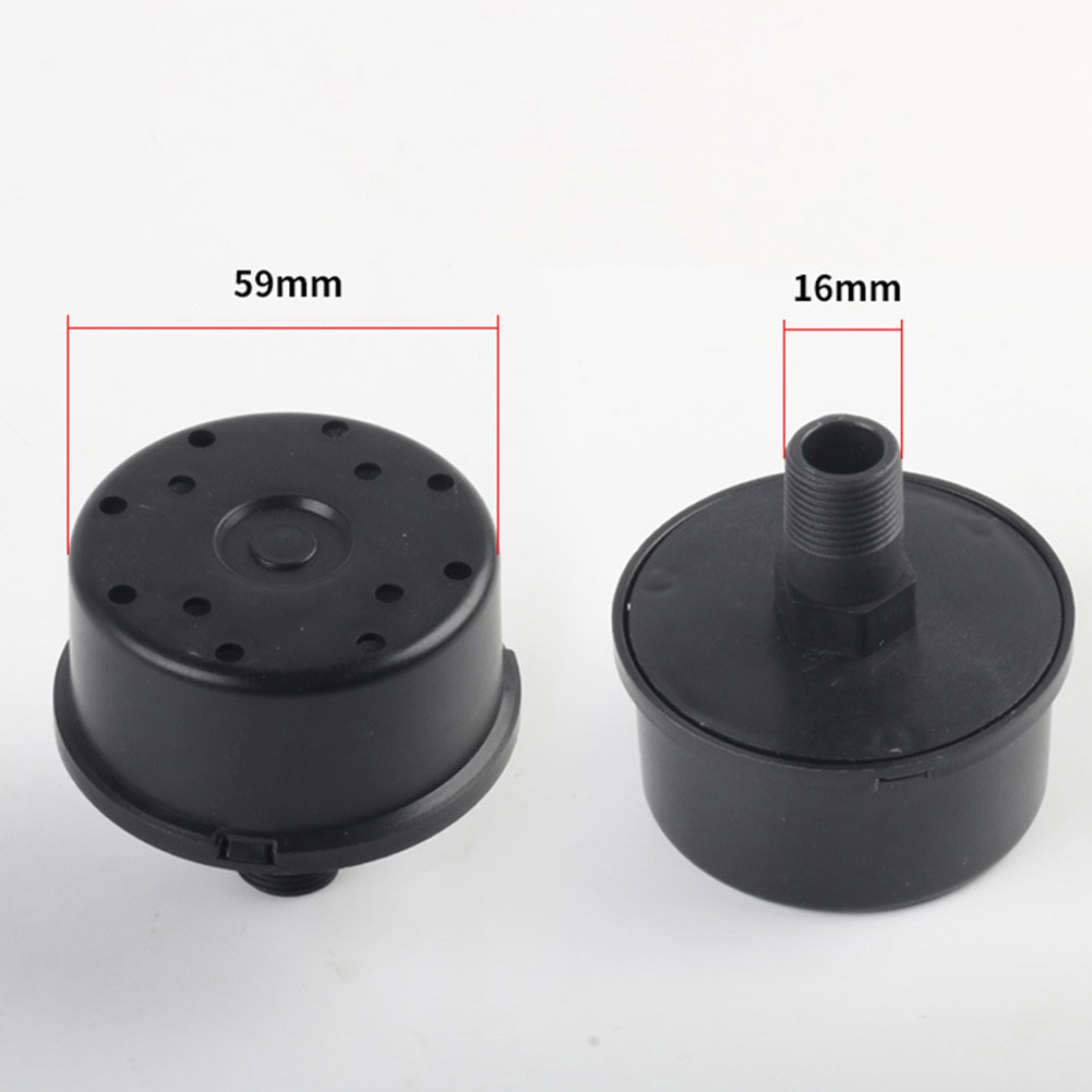พลาสติกสีดําชายเกลียวไอเสีย Mu - Home Improvement Noise บทวิจารณ์และราคา
