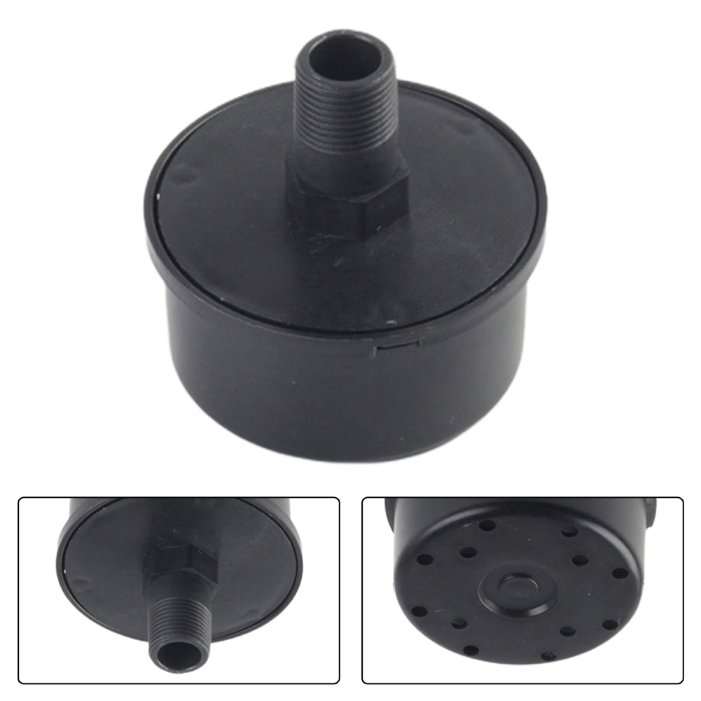 พลาสติกสีดําชายเกลียวไอเสีย Mu - Home Improvement Noise บทวิจารณ์และราคา