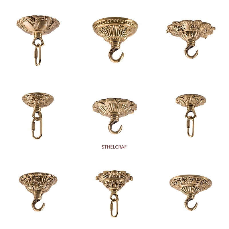 ตะขอทองเหลืองคุณภาพสูง 1 ชิ้น  - Home Improvement Items บทวิจารณ์และราคา