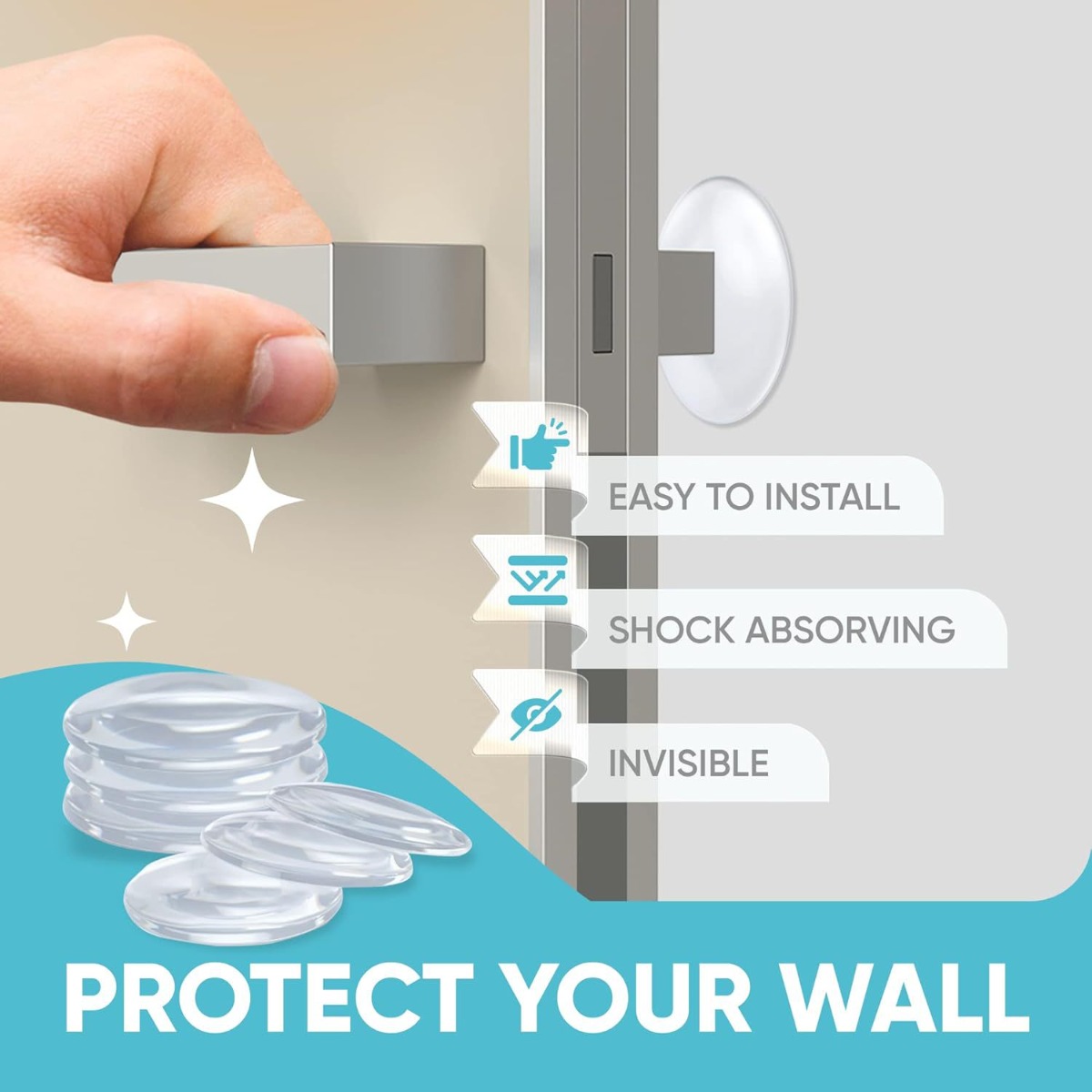 แผ่นกันกระแทกซิลิโคนแบบมีกาวใน - Home Improvement Noise บทวิจารณ์และราคา