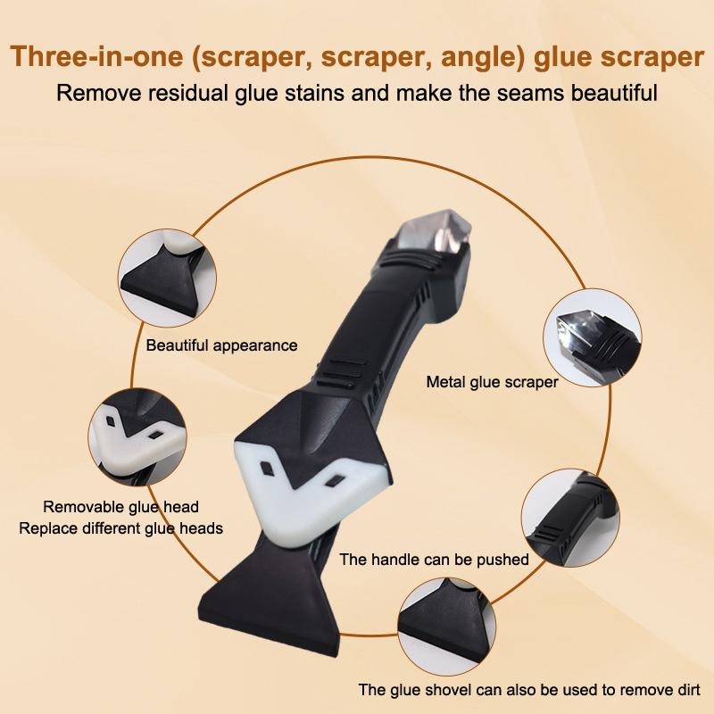 ชุดเครื่องมือขูดซิลิโคน 3in1 พ - Bathroom Caulk Siliconized บทวิจารณ์และราคา
