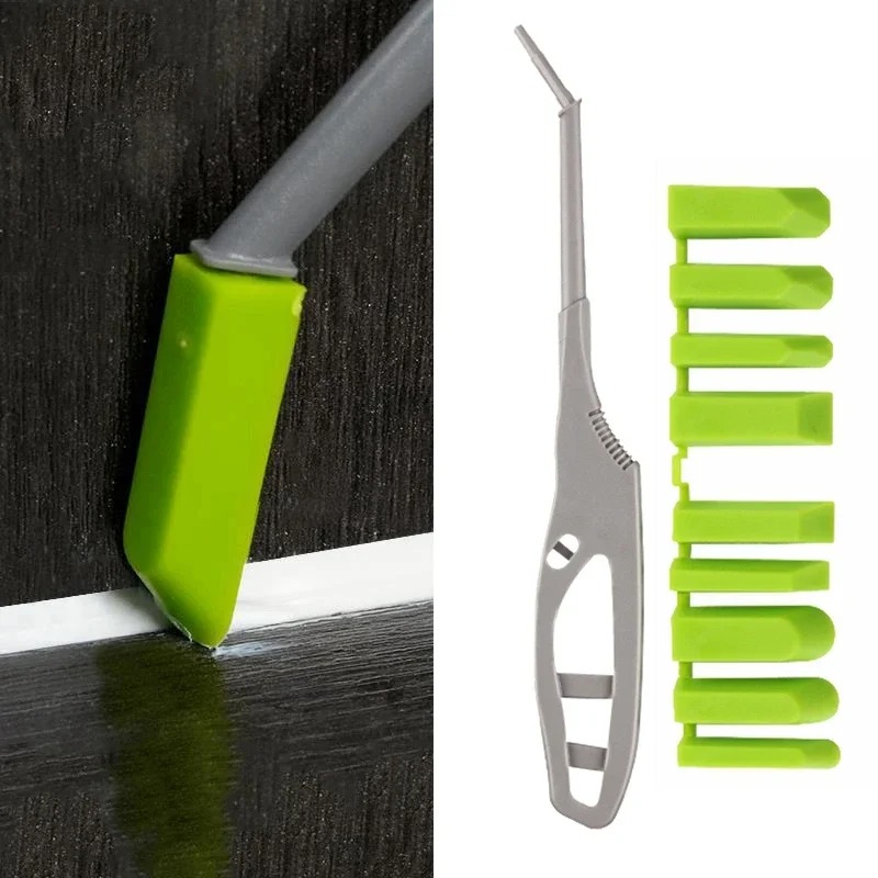 ชุดเครื่องมือขูดซิลิโคน 9-in-1 - Bathroom Caulk Siliconized บทวิจารณ์และราคา