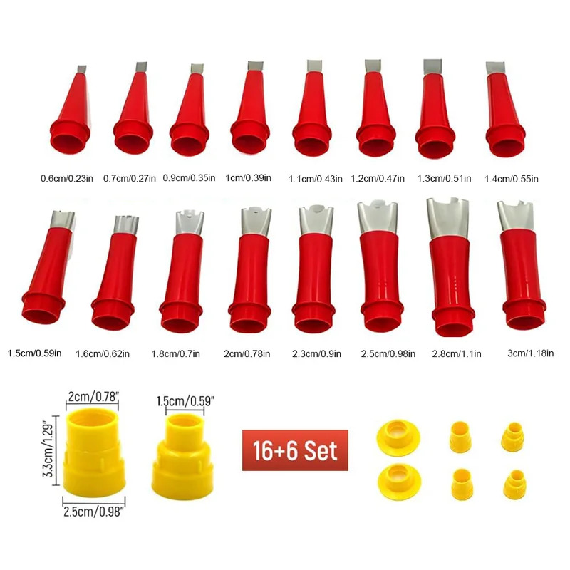 ชุดหัวฉีดซิลิโคนสแตนเลส 22 ชิ้ - Bathroom Caulk Siliconized บทวิจารณ์และราคา