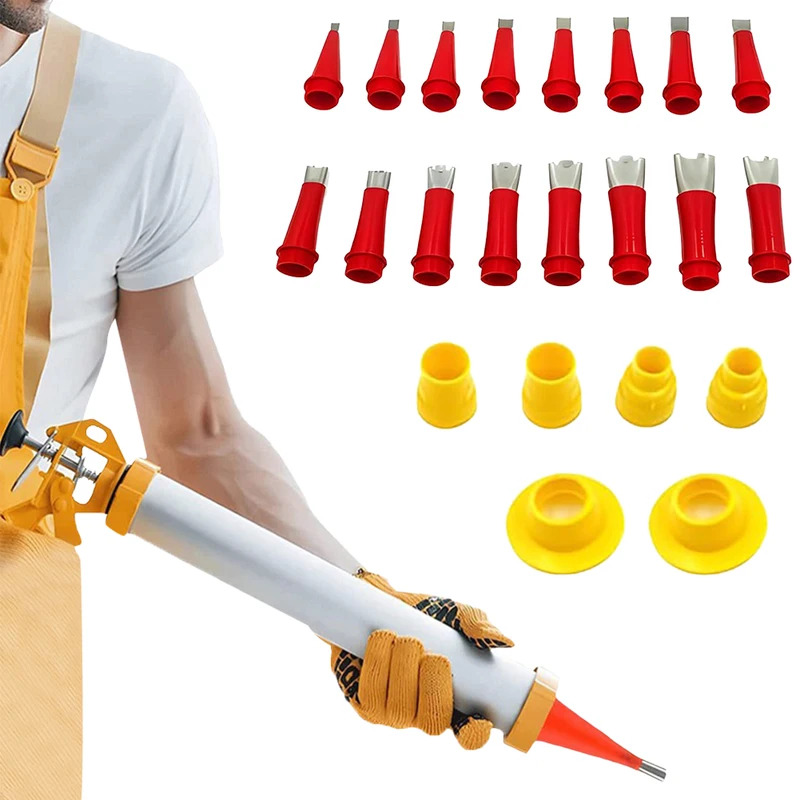 ชุดหัวฉีดซิลิโคนสแตนเลส 22 ชิ้ - Bathroom Caulk Siliconized บทวิจารณ์และราคา