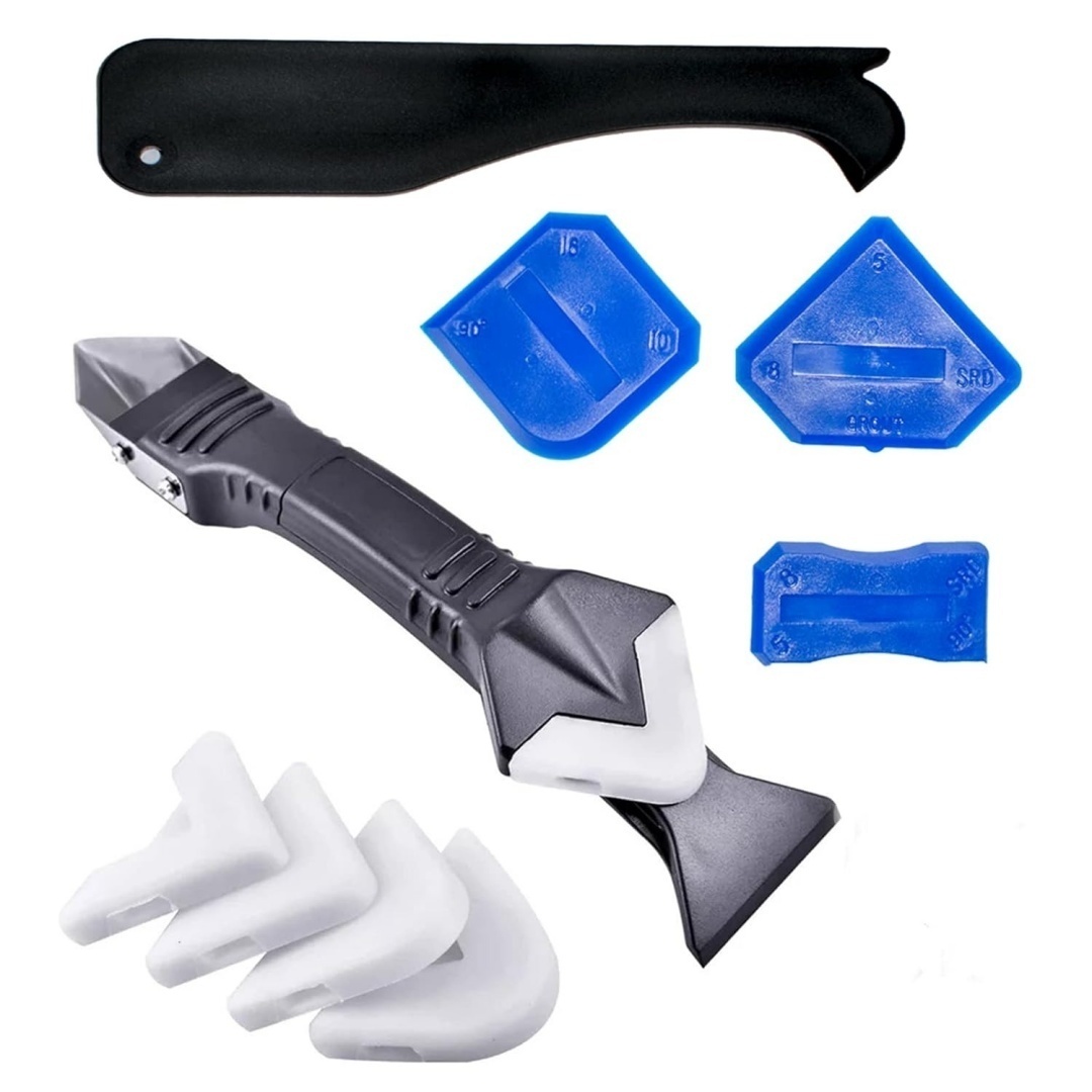 ชุดเครื่องมือซิลิโคนสำหรับขูดก - Bathroom Caulk Siliconized บทวิจารณ์และราคา