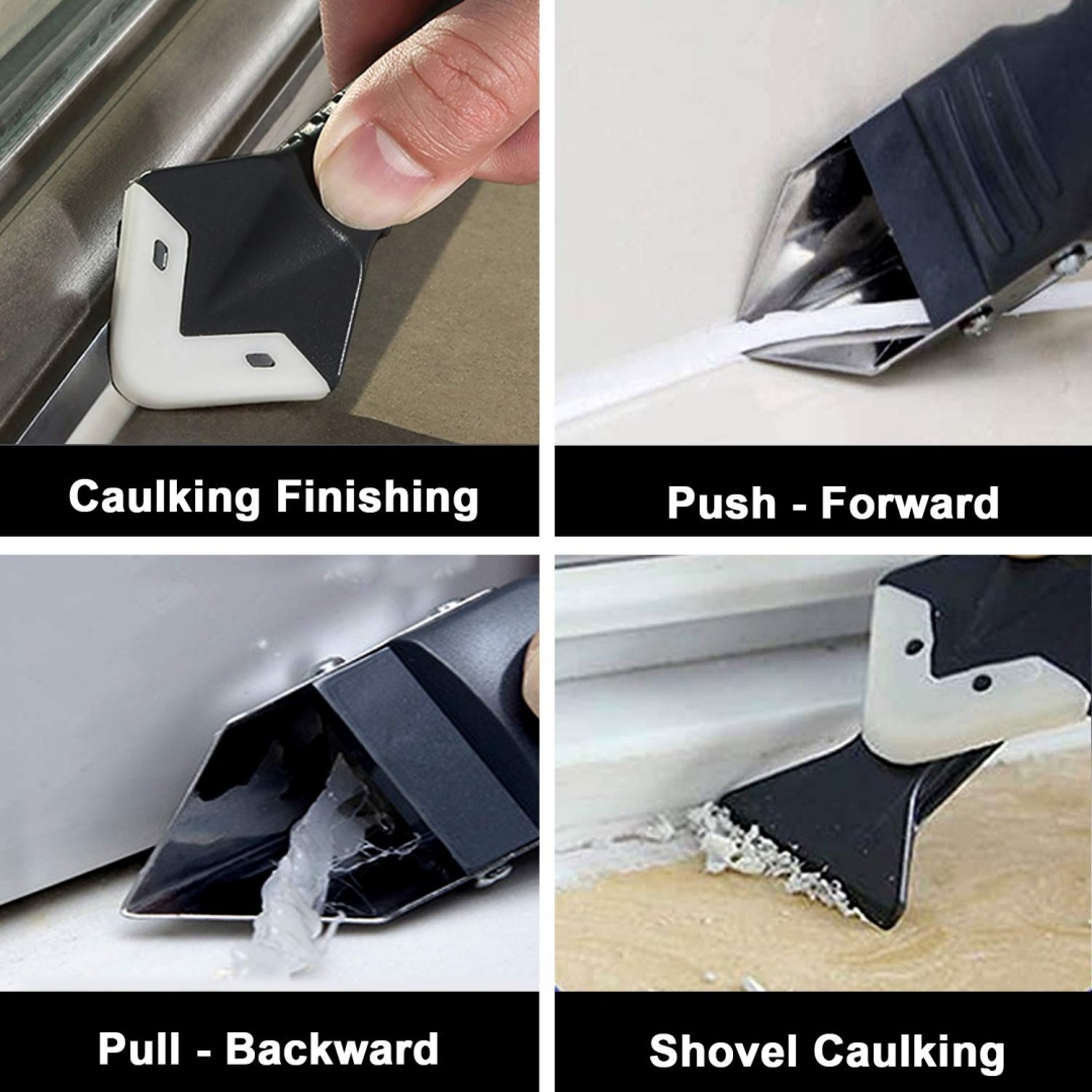 ชุดเครื่องมือซิลิโคนสำหรับขูดก - Bathroom Caulk Siliconized บทวิจารณ์และราคา