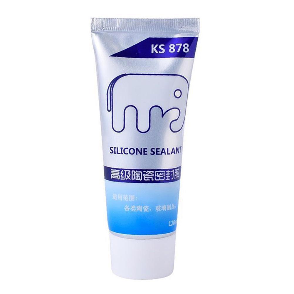 120ML อเนกประสงค์ซิลิโคนซีลกัน - Bathroom Caulk Siliconized บทวิจารณ์และราคา