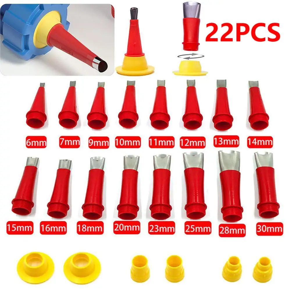 22ชิ้นชิ้นหัวฉีดกาวซิลิโคนสำหร - Bathroom Caulk Siliconized บทวิจารณ์และราคา